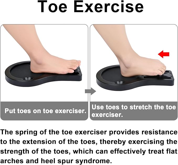 Archxerciser Foot Exerciser Help to Strengthen Arches Feet, Foot Strengthener Toe Exerciser for Flat Arches Ballet Dancers and Rehabilitation - Recommended by Physical Therapist