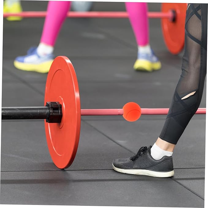 GALPADA Silicone Dumbbell Grips Non Slip Training Attachment for Weight Lifting Shock Absorbing Handle Covers for Barbells Dumbbells Easy Maintenance Effortless Fit Stylish Gym