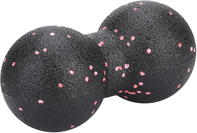 Foam Massage Tool, EPP Yoga Massage Foam Ball Peanut Ball Roller Point Body Muscle Stress Relief Tool (16x 8cm double ball)