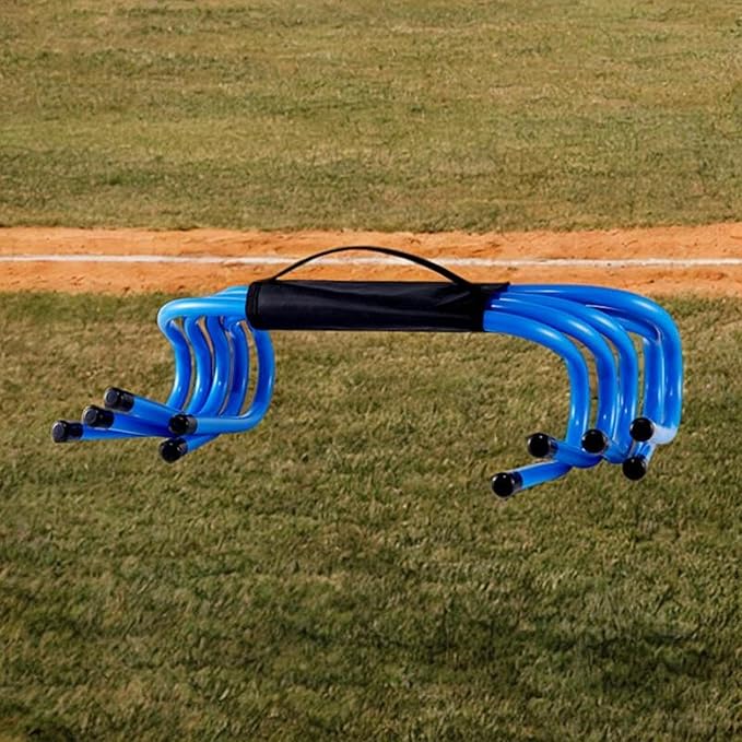 Yiju 5 Pieces Football Training Hurdles Physical Training Obstacles Practical Physical Training Barrier for Basketball Training
