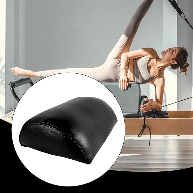 Pilates Head Pillow – Ergonomic Cushion Support for Workouts | Soft Comfort Pillow Featuring Contoured Design with Breathable Material & Non-Slip Base for Home Exercise, Living Room Yoga, Gym