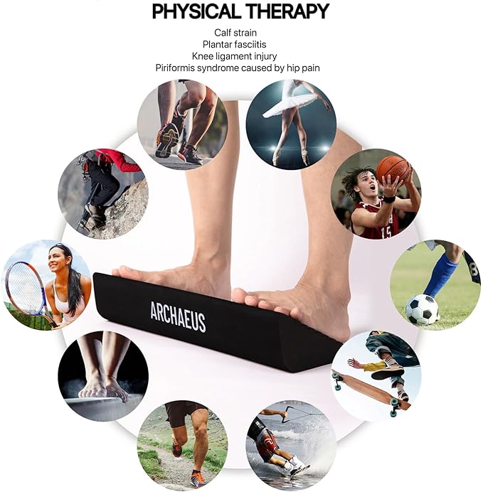 Ankle Balance Boards,Ankle Strengthener,Calf Stretcher,Achilles Stretcher,Slant Board for Calf Stretching,Calf Stretcher for Physical Therapy Equipment Plantar Fasciitis,Achilles Tendonitis