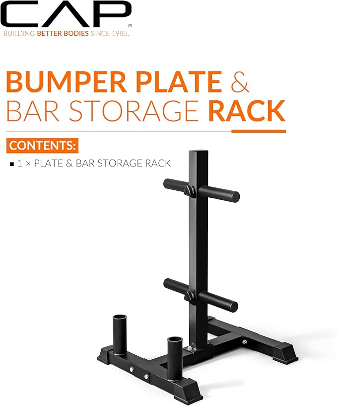 CAP Barbell Olympic Bumper Plate Tree Rack