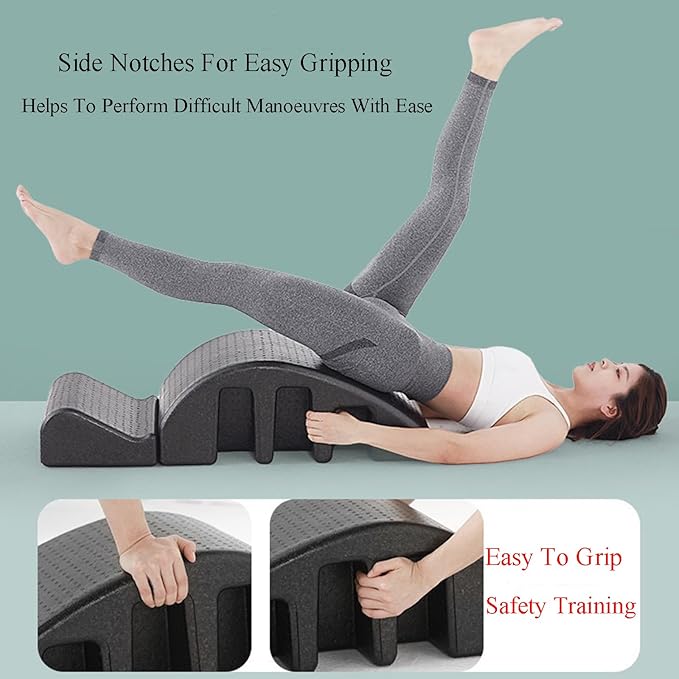 Professional Pilates Spine Corrector, Posture Corrector, Portable Pilates Arc for Core Strengthening, Spinal Alignment, Stretching Equipment