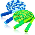 Jump Rope for Kids, Adjustable Jump Ropes for 4 5 6 7 8 10 12, Tangle Free Jumping Rope Age 8-12, Segmented Soft Beaded Skipping Rope for Women Fitness