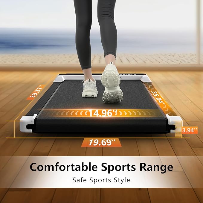 3-in-1 Walking Pad with Incline,2.5 HP Under Desk Treadmill for Home Office,265 LBS Compact Walking Treadmill with LED Display,No Assembly