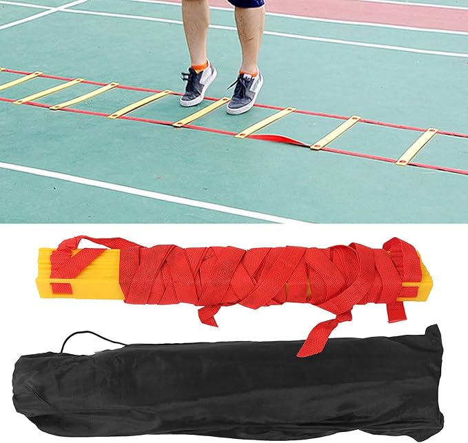 Agility Ladder, Agility Speed Training Equipment with Carry Bag for Men Women Football Fitness Feet Training Equipment Accessories