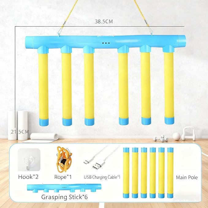 Reflex Game Falling Sticks,Reflex Stick Game,Reflex Challenge Game, Catching Sticks Game, Drop Stick Game,Speed Stick Game, Reaction Time Training, Hand Eye Coordination Training