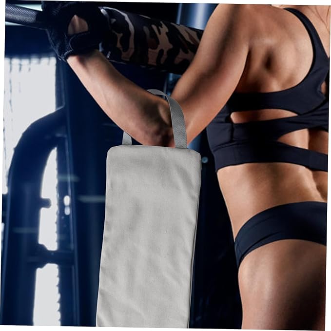 Workout Sandbag Handles for Fitness Training Canvas Weight Bag for Yoga Strength Training and Core Exercises Versatile Sandbag for Home and Gym Use