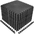 WF Athletic Supply Interlocking Exercise Foam Mats, 3/4-Inch Thickness Gym Flooring Tiles, Extra Thick Eva Foam Fitness Equipment Mat & Home Protective Flooring Cushion