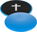 Eyourlife Core Slider Dual-Sided Sliders for Working Out 2-Pack on Hardwood & Carpet Pilates Equipment with Cross Design Portable Fitness Equipment for Abs Yoga Board & Full-Body Training
