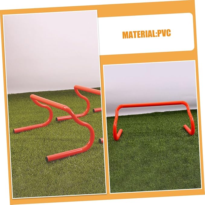 3pcs Speed Training Agility Hurdles Set Field Hurdle Rack for Drills Athlete Training Basketball Football Soccer