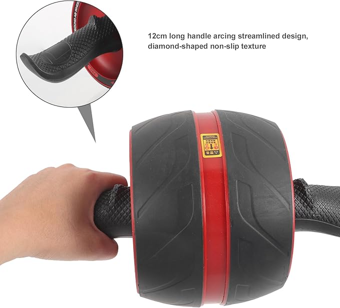 Ab Roller Wheel Abs Automatic Return Fitness Roller for Core Workout Home Exercise Abdominal Trainer for Men Women