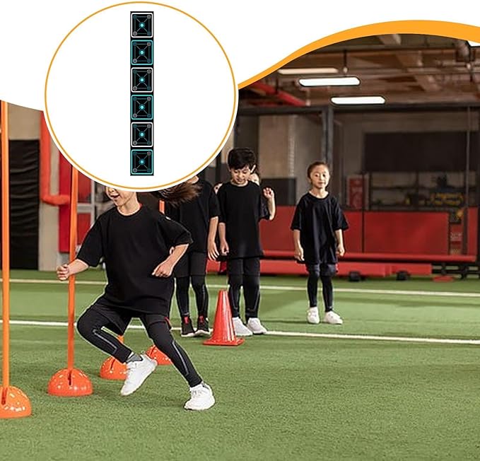 Yiju Agility Ladder Mat Training Equipment Anti Slip Rubber Base Speed Agility Training Ladder for Sports Football Workout Tennis