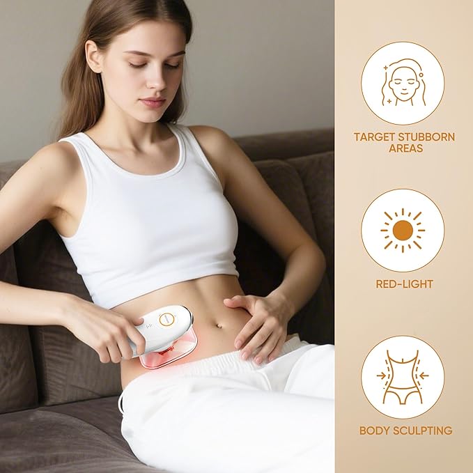 Body Smart Scraping - 3 in 1 Body Sculpting Machine - Best Cellulite Removal Machine- Body Sculptor，Suitable for Legs, Abdomen, Arms, Love Handles, Relieves Muscle Tension and Tightens Skin