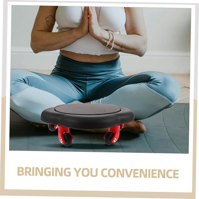 Dual-sided Ab Wheel Roller Core Sliders Flower Discs Abdominal Exercise Equipment for Home Workout
