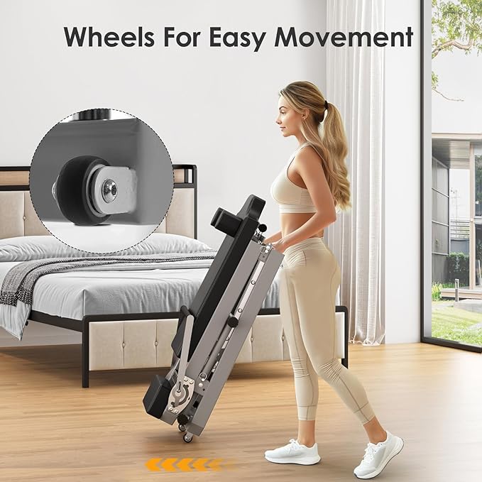 Pilates Reformer Machine, Foldable Pilates Equipment for Home Studio and Gym Workout, with Dual Resistance- Springs and Cords, Up to 400 lbs Weight Capacity,Cardio Fitness Rebounder