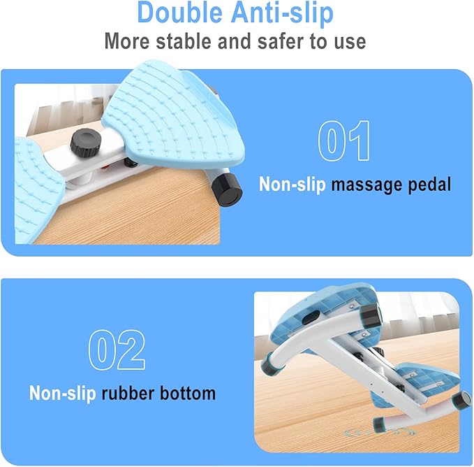 Waist Twister Ab Machine with 300 lbs Weight Capacity Anti-slip twist board Noiseless Home Gym Exercise Equipment for Women Men