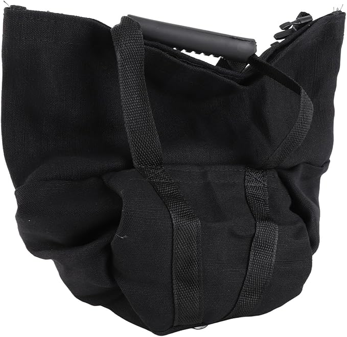 Fitness Workout Sandbag with Handles, Weightlifting Training Sandbag, Empty Exercise Power Bag for Home Gym, Durable 16oz Canvas Sandbag for Squat Press Stretch Yoga