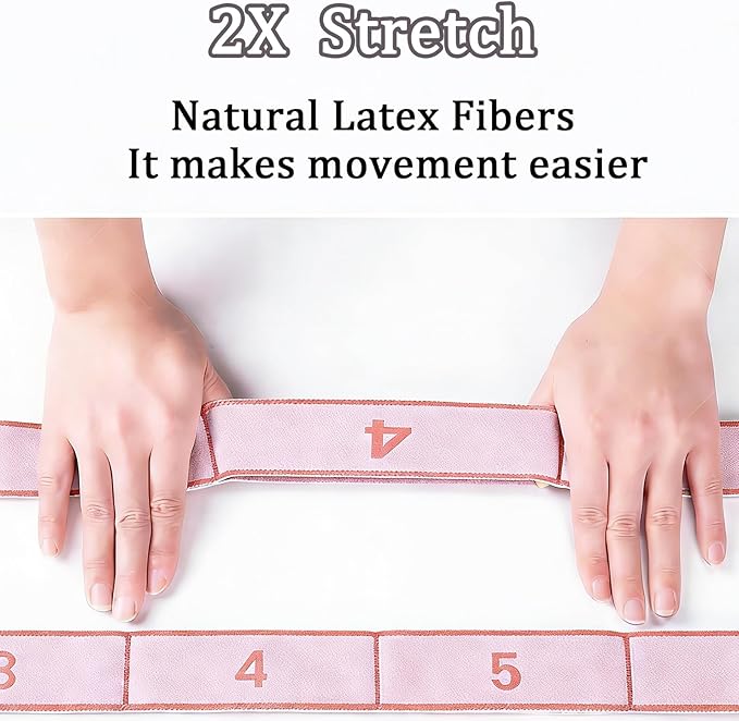 Resistance Bands, Resistance Bands with Handles, Resistance Bands for Working Out, Adjustable Bands for Full Body Stretching Shaping