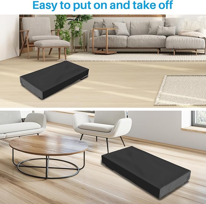 Walking Pad Cover Waterproof Outdoor, Under Desk Treadmill Cover indoor- Folding Treadmill and Office Under Desk Smart Walking Running Machine (49"L x 21"W x 6"H)