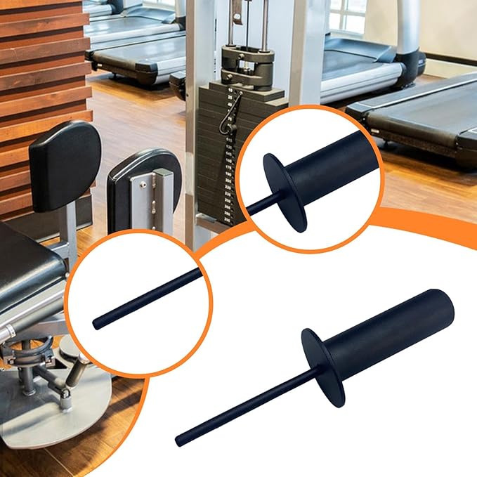 Weight Stack Pin Strength Training Equipment Steel Attachment Accessories Barbell Parts Universal Weight Stack Extended Pins, 110mm