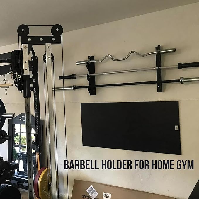 Rep Fitness Gun Rack Barbell Storage - Olympic Bar Storage, 3 Bar or 8 Bar Options