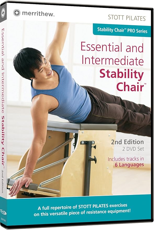 STOTT PILATES Essential and Intermediate Stability Chair 2nd Edition (6 Languages)