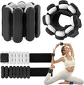 Wrist Ankle Weights for Women Men, Leg Arm Wrist Weights Bangles 1lb*2 2lb*2 Wearable Weights Pilates Weighted Bracelet for Strength Training Walking Swimming Yoga Physical Therapy