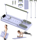 Pilates Board - Upgraded Foldable Pilates Reformer Set for Home Workout | Multifunctional Portable Reformer Pilates Machine