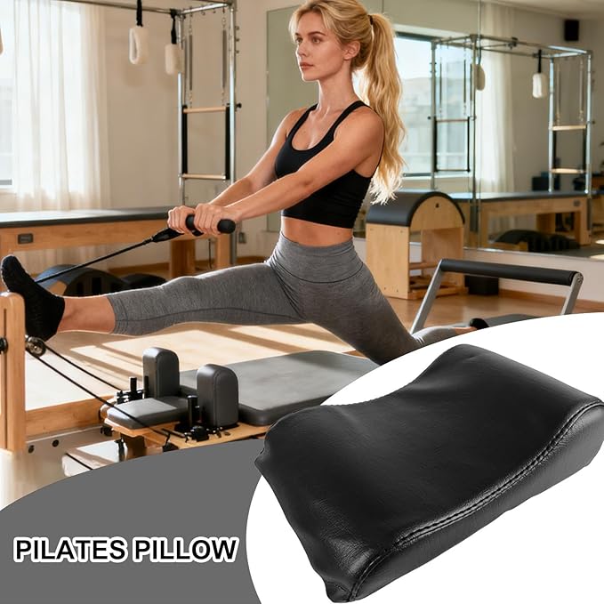 Yoga Bolster - Soft Non-Slip Pillow Support, Pilates Practice Cushion Pad, Ergonomic Comfort Design, Easy Use Function, Fitness Gear Accessory, Meditation Aid for Home Gym