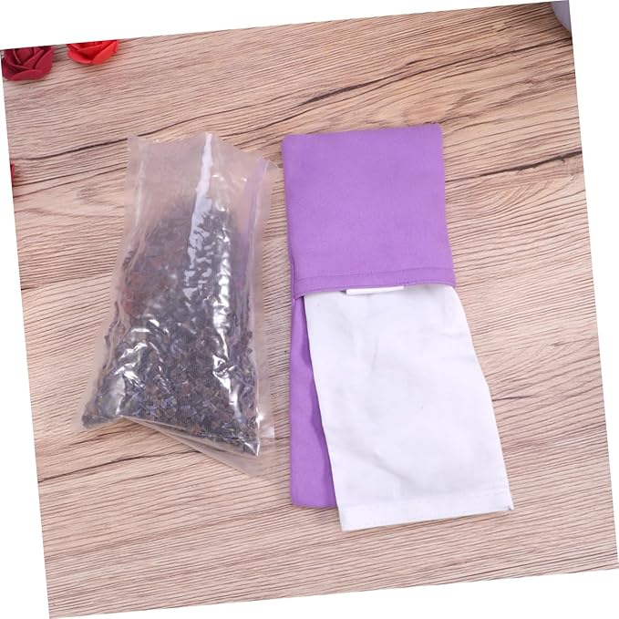 Eye Mask for Sleeping Silk Yoga Pillow for Women Men Relaxation Eye Pillow Purple