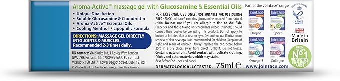 Vitabiotics Jointace Aromatic Massage Gel - 75Ml