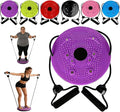 Waist Sculptor, 2026 Upgraded Waist Twister Machine - Adjustable 360° Rotation Twist Waist Machine with Ab Board for Core, Waist, Hip & Leg Workout, Home Pilates Core Trainer