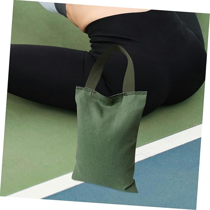 Kisangel 2kg Weighted Sandbag with Handle Exercise Equipment for Yoga Dance and Fitness Training Versatile Fillable Bag for Custom Weight Management Workouts