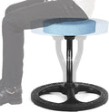 ADHD Chair for Kids, Yoga Chairs for Adults, Wobble Stool Active Flexible Seating Desk Chair with Non-Slip Base and Washable Seat Cover for Stability, Balance, Yoga, Office, School, Classroom