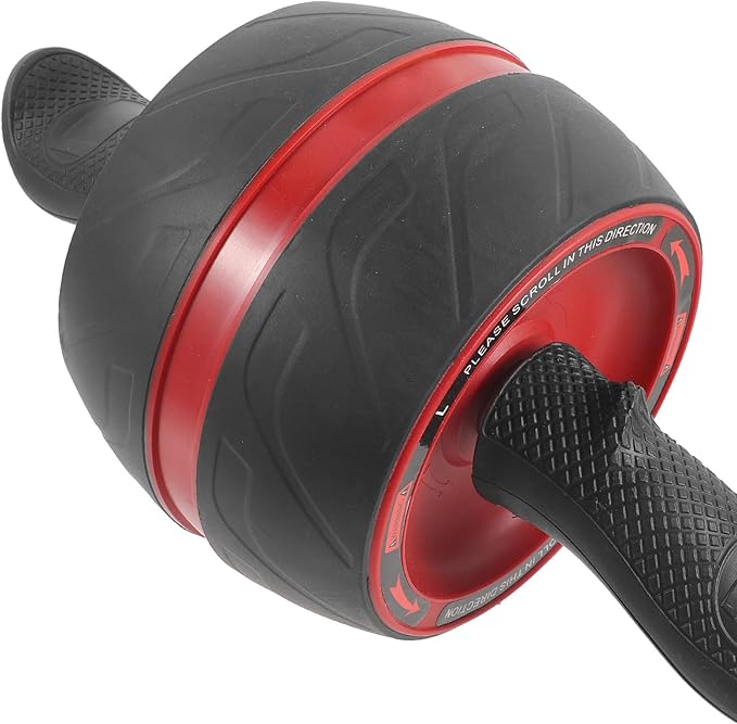 Sosoport Ab Roller Wheel Abs Fitness Equipment with Auto Rebound Function for Core Workout, Portable Exercise Roller for Home Gym Abdominal Training