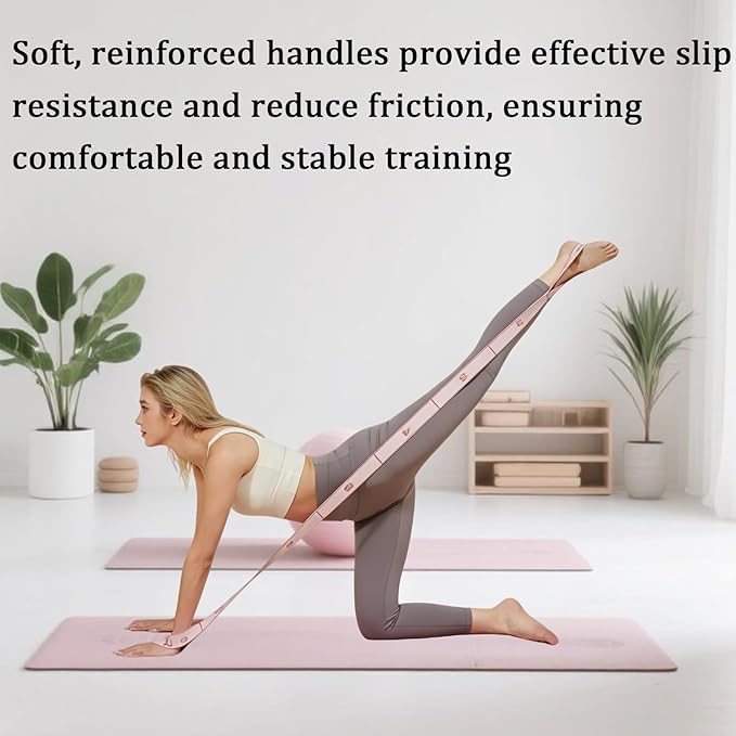 Resistance Bands, Resistance Bands with Handles, Resistance Bands for Working Out, Adjustable Bands for Full Body Stretching Shaping