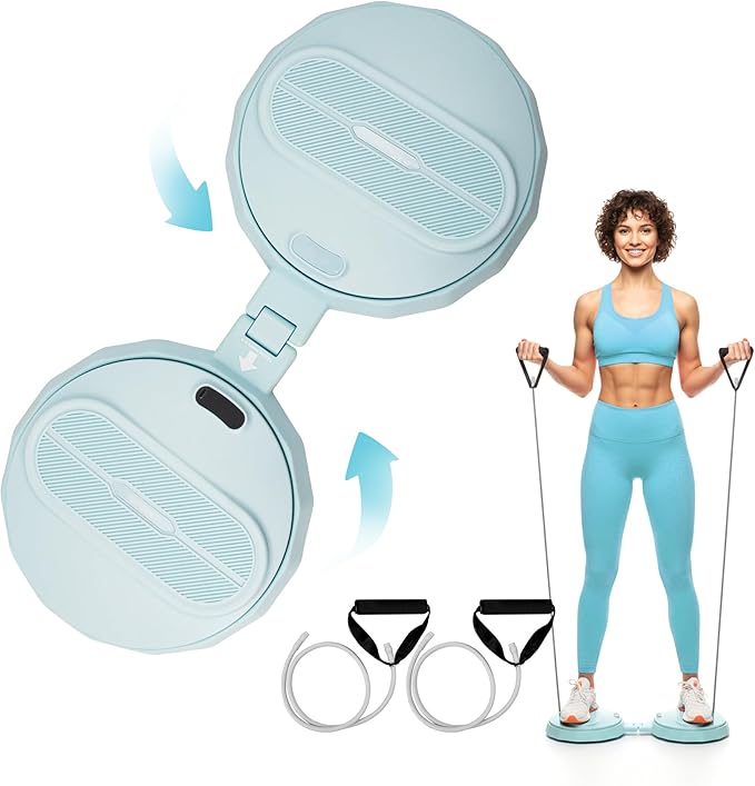 Waist Twister Machine Exercise Tool, Ab Twister Board with the Smart LED Digital Monitor, Noiseless Ab Twister for Home Gym Equipment