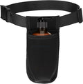 Massage Bottle Bag Lotion Oil Waist Holder Organizer Therapist Bag Adjustable Durable Black Portable Storage Pouch Belt Hanging Easy Access Accessories Gifts 1Pcs