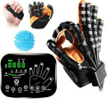 6th Generation Upgrade Rehabilitation Robot Gloves for Stroke Recovery – Hand Weakness & Hemiplegia Home Physical Therapy Device with Mirror Training & Multi-Mode (Right Hand, M)