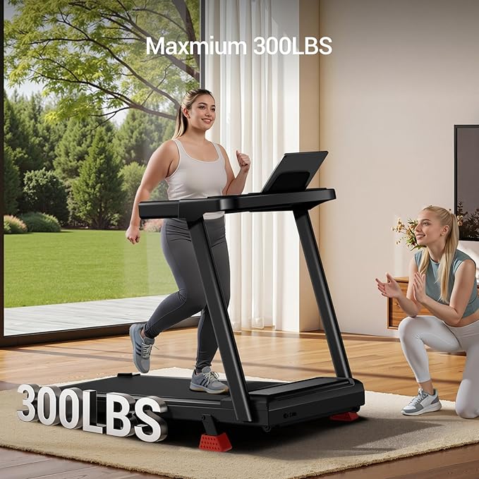 3-in-1 Foldable Treadmill with 15% Incline, Folding Treadmill with Handles, Portable Treadmills for Home and Office, 3.0HP Quiet Walking Pad with Three Screen Display, 300Lbs Capacity