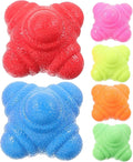 6Pcs Hexagonal Reaction Balls Fitness Agility Training Equipment for Sports Enhance Reflexes Hand Eye Coordination for Athletes Design