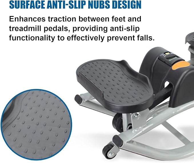 Rock Stepper,Step Rocker Side to Side,Lateral Rocking Fitness Stepper Home Workout Machine, Fitness Equipment Suitable for Home, Apartment, and Dormitory use
