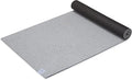 Gaiam Recycled Hybrid Reversible Workout Mat, 24” W x 68” L (Black), 6mm Thick Yoga Mat, Made with 90% GRS Certified Recycled EVA, Durable, Non-Slip Exercise Mat for Yoga, Fitness, and Home Workout