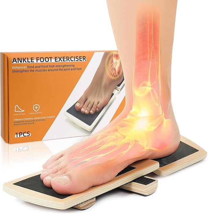 Ankle Foot Strengthener & Balance Board, Physical Therapy Equipment for Sprained Ankle Recovery, Plantar Fasciitis Relief and Posture Correction