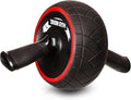 Iron Gym IRG013 Speed Abs Complete Ab Workout System, Abdominal Roller Wheel, 9.4 x 3.6 x 7.9, Black/Red