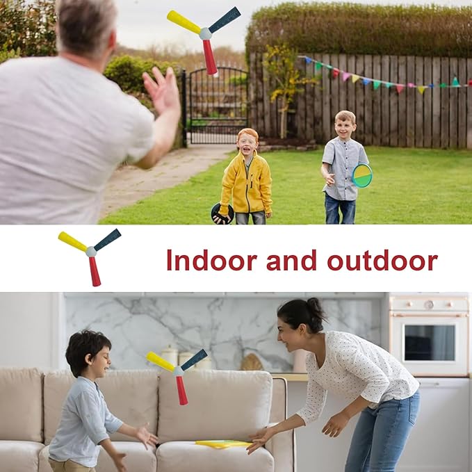 Reaction Training Stick - Tri-Color Speed Trainer, Comfortable Throwing Stick | Reaction Catch Trainer, High-Flexibility Sports Reaction Trainer, Three-Color Athletic Reaction Device for Sport
