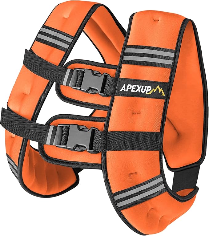 APEXUP Weighted Vest Men Women, Weight Vest for Women Workout Equipment for Strength Training Running