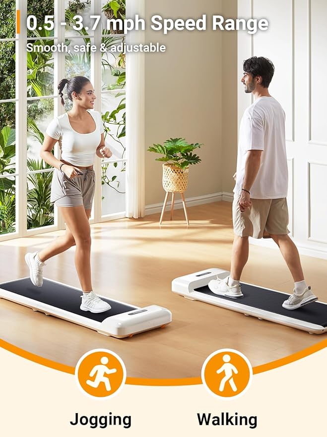 WALKINGPAD C2 Foldable Walking Pad Treadmill, Colorful Under Desk Treadmill for Home Office, Stylish Compact Design, No Assembly Needed